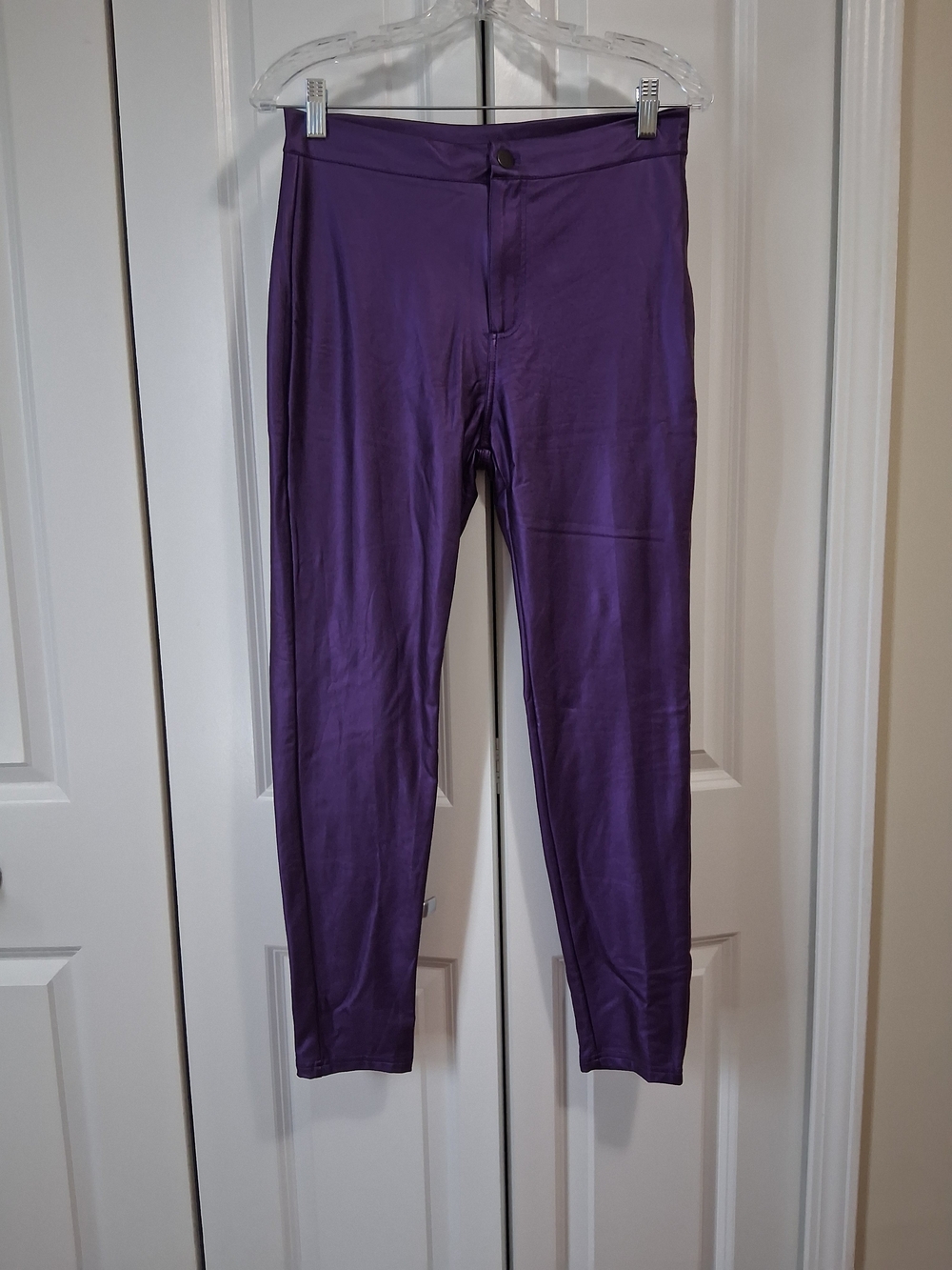 Women's Purple Skinny Pants
